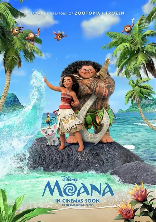 Moana โมอาน่า ผจญภัยตำนานหมู่เกาะทะเลใต้