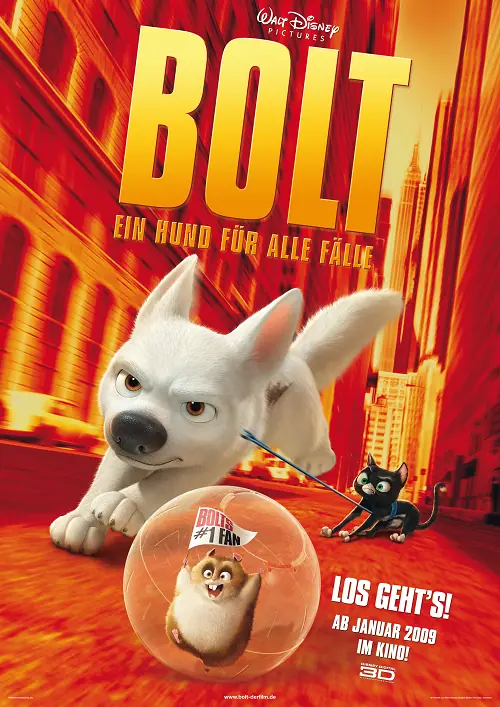 Bolt โบลท์ ซูเปอร์โฮ่ง ฮีโร่หัวใจเต็มร้อย